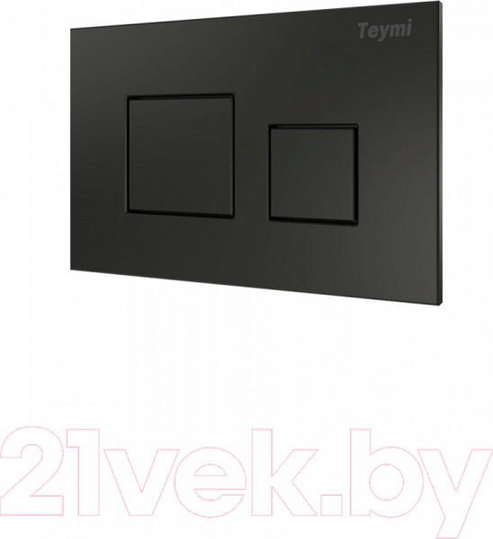 Изображение товара Кнопка для инсталляции Teymi Kati / T70702BM (черный матовый)
