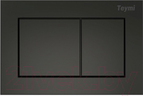 Изображение товара Кнопка для инсталляции Teymi Aina / T70013BM (черный матовый)