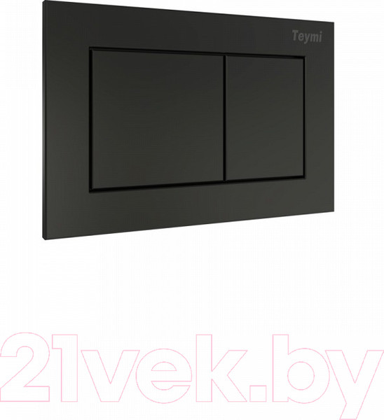 Изображение товара Кнопка для инсталляции Teymi Aina / T70013BM (черный матовый)