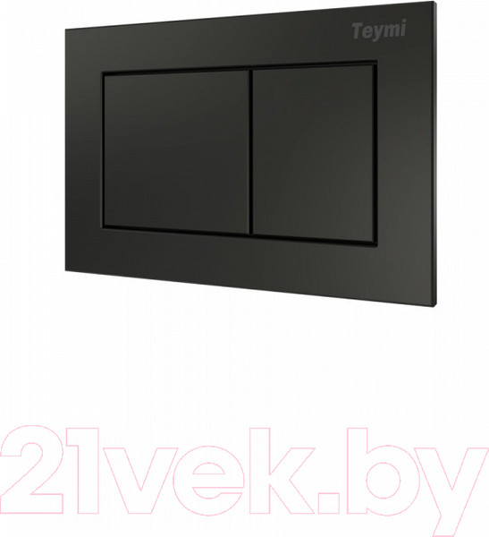Изображение товара Кнопка для инсталляции Teymi Aina / T70013BM (черный матовый)