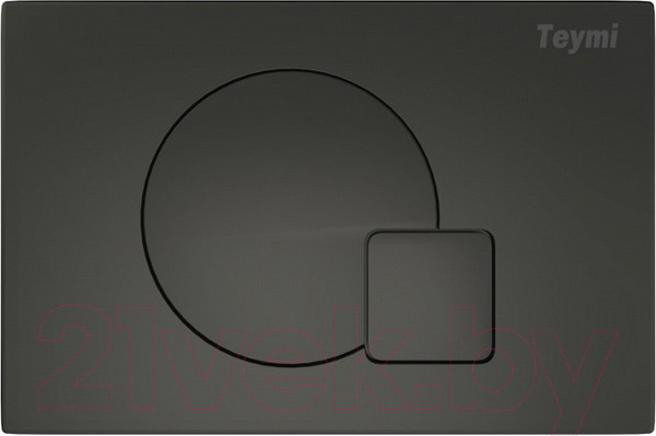 Изображение товара Кнопка для инсталляции Teymi Ellie / T70023BM (черный матовый)