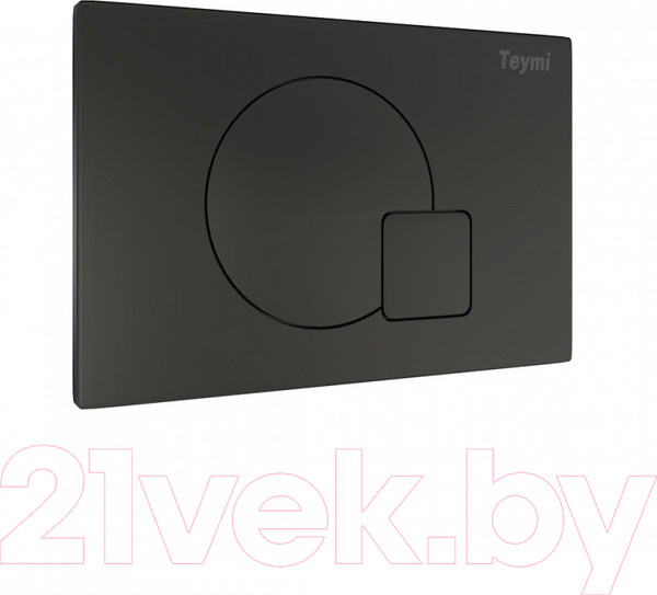 Изображение товара Кнопка для инсталляции Teymi Ellie / T70023BM (черный матовый)