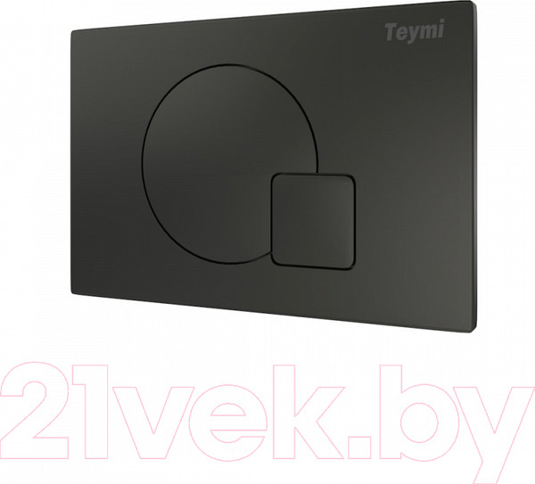 Изображение товара Кнопка для инсталляции Teymi Ellie / T70023BM (черный матовый)