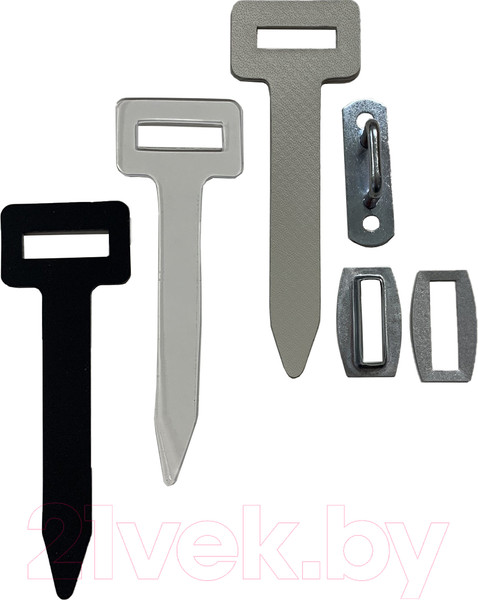 Изображение товара Комплект ремешков для мягкого окна Ledom 15шт