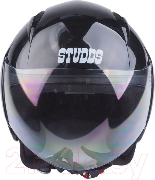 Изображение товара Мотошлем Studds RMS Z600 Solid (S, черный глянцевый)