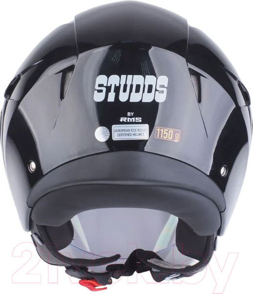 Изображение товара Мотошлем Studds RMS Z600 Solid (S, черный глянцевый)