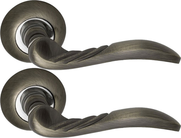 Изображение товара Ручка дверная VERDI 39АВ/70 завертка (бронза, механизм L70)