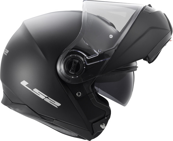 Изображение товара Мотошлем LS2 FF325 Strobe Snow Solid + балаклава (S, черный матовый)