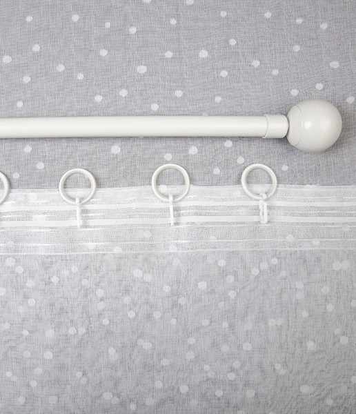 Изображение товара Гардина LEGRAND Спот 300x260 / 58128755 с утяжелителем (белый)