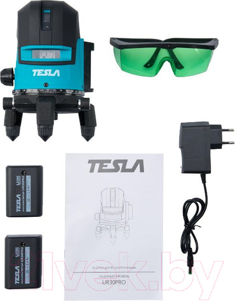 Изображение товара Лазерный нивелир Tesla UR30PRO (зеленый луч)