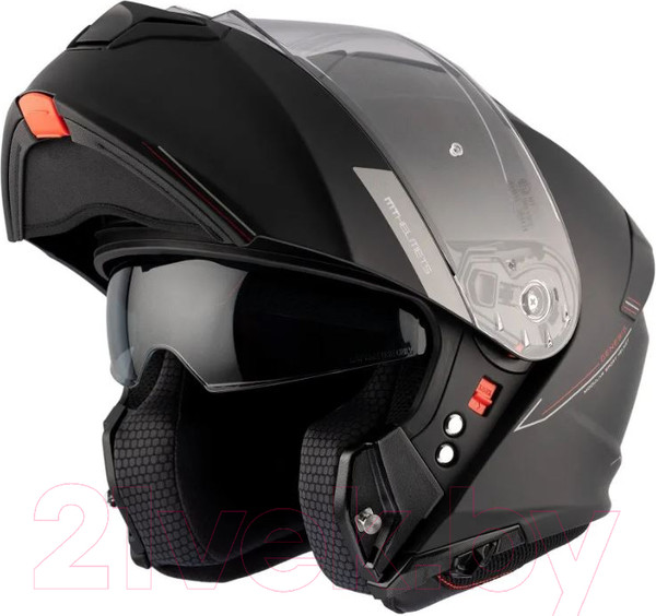 Изображение товара Мотошлем MT Helmets Genesis SV Solid A1 (XXL, матовый черный)