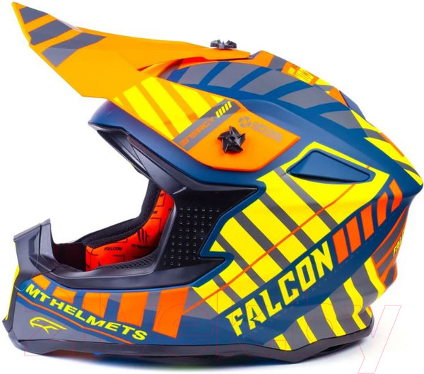 Изображение товара Мотошлем MT Helmets Falcon Energy B3 (L, матовый желтый)