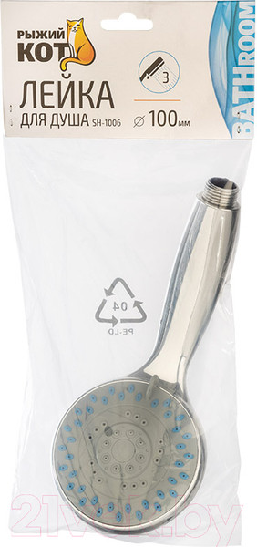 Изображение товара Лейка ручного душа Рыжий кот SH-1006 / 105679