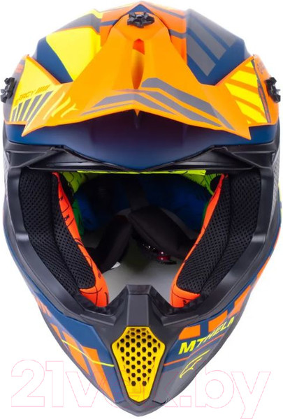 Изображение товара Мотошлем MT Helmets Falcon Energy B3 (XL, матовый желтый)