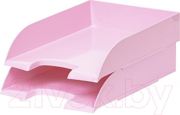 Изображение товара Лоток для бумаг Attache Flamingo / 1235536 (розовый)