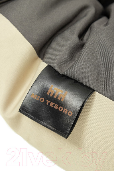 Изображение товара Бескаркасное кресло-трансформер Mio Tesoro 4с0013тр (L, серый/бежевый)