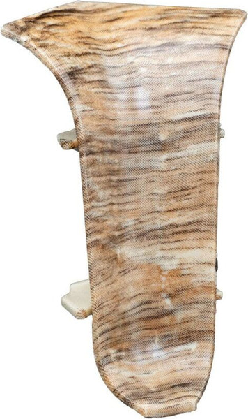 Изображение товара Уголок для плинтуса Wimar 811 внутренний 58мм (2шт, дуб орно, блистер)