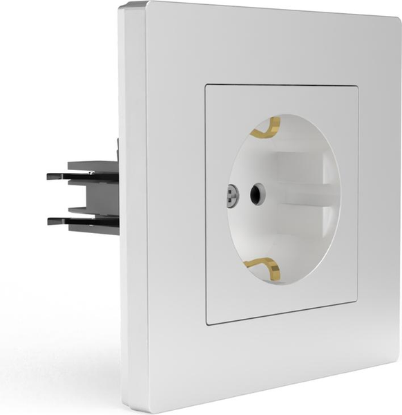 Изображение товара Розетка Tokov Electric Pixel TKE-PX-R1FZSF-C01 (белый)