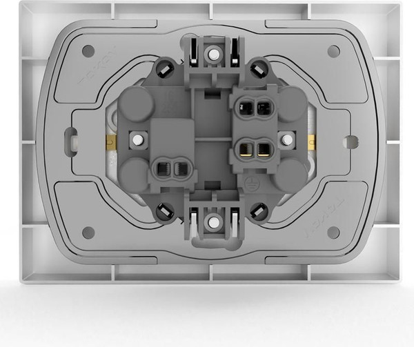 Изображение товара Розетка Tokov Electric Pixel TKE-PX-R2FZSF-C01 (белый)