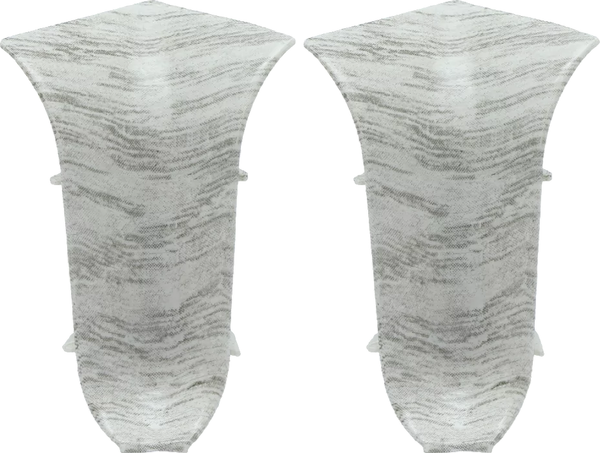 Изображение товара Уголок для плинтуса Wimar 836 внутренний 58мм (2шт, дуб веронский, блистер)