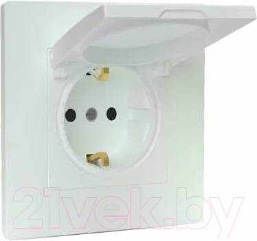 Изображение товара Розетка Tokov Electric Pixel TKE-PX-R1ZSW1-C04 (перламутровый)