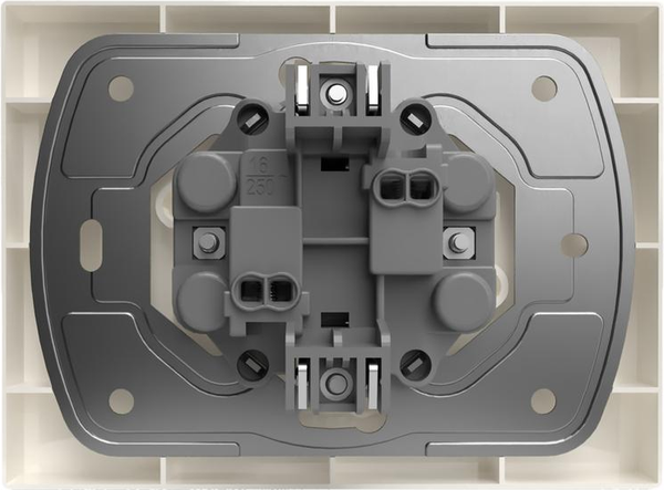 Изображение товара Розетка Tokov Electric Pixel TKE-PX-R2F-C02 (бежевый)