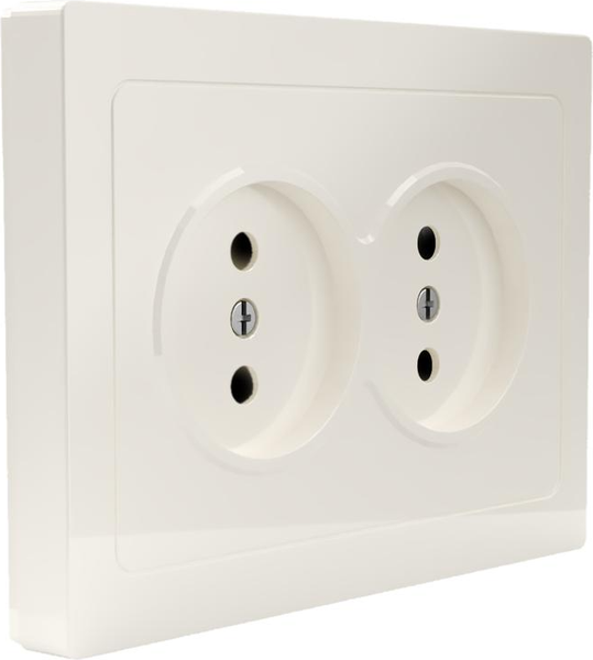 Изображение товара Розетка Tokov Electric Pixel TKE-PX-R2F-C02 (бежевый)