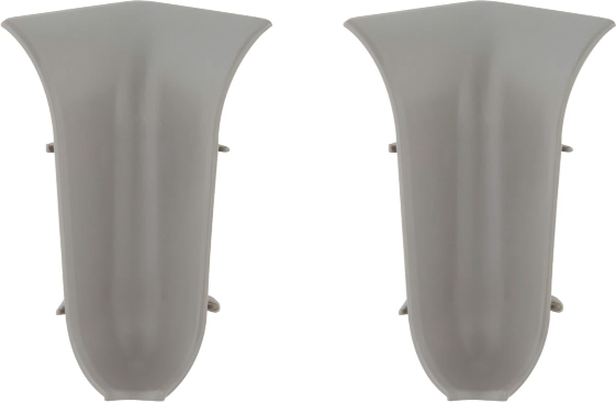 Изображение товара Уголок для плинтуса Wimar 861 внутренний 58мм (2шт, серый, блистер)