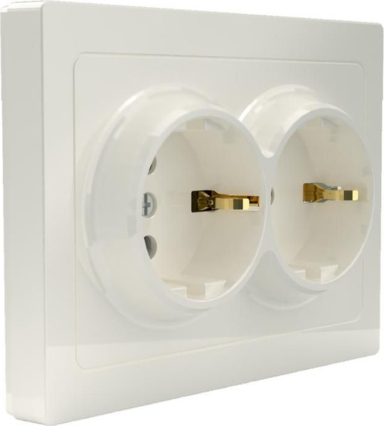 Изображение товара Розетка Tokov Electric TKE-PX-R2FZSF-C02 (бежевый)