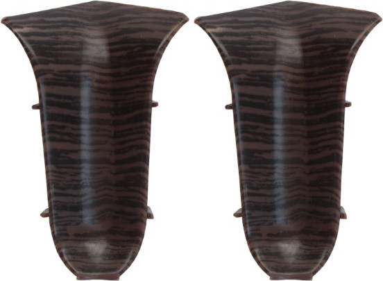 Изображение товара Уголок для плинтуса Wimar 857 внутренний 58мм (2шт, венге, блистер)