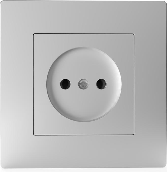 Изображение товара Розетка Tokov Electric Pixel TKE-PX-R1F-C03 (алюминий)