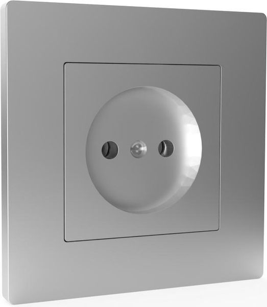 Изображение товара Розетка Tokov Electric Pixel TKE-PX-R1F-C03 (алюминий)