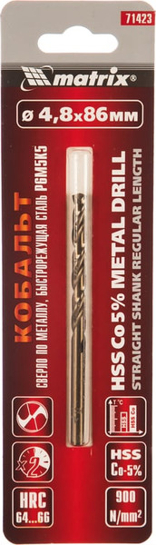 Изображение товара Сверло Matrix 71423
