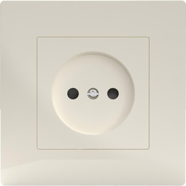 Изображение товара Розетка Tokov Electric Pixel TKE-PX-R1F-C02 (бежевый)