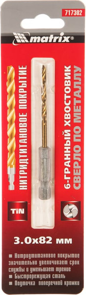 Изображение товара Сверло Matrix 717302