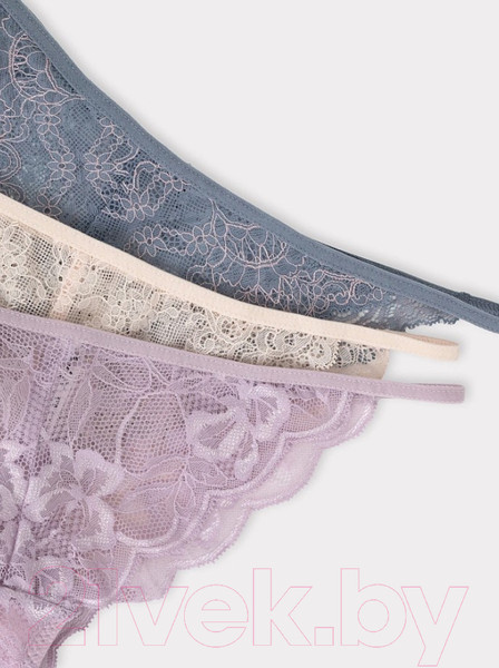 Изображение товара Комплект женских трусов Mark Formelle 412432-3 (р.94, серый кремень)