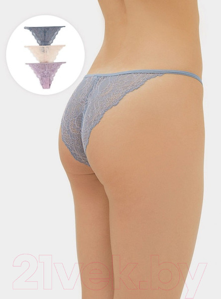 Изображение товара Комплект женских трусов Mark Formelle 412432-3 (р.94, серый кремень)