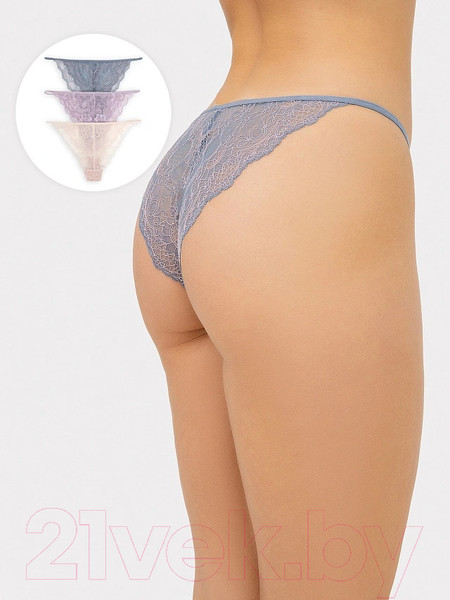 Изображение товара Комплект женских трусов Mark Formelle 412432-3 (р.98, серый кремень-1)