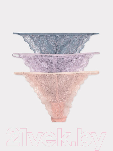 Изображение товара Комплект женских трусов Mark Formelle 412432-3 (р.102, серый кремень-2)