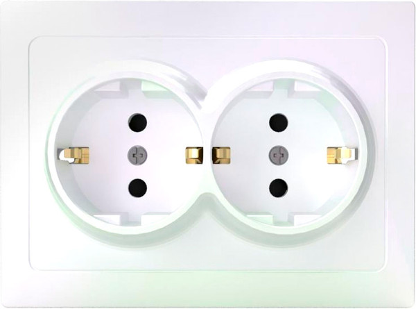 Изображение товара Розетка Tokov Electric Pixel TKE-PX-R2FZSF-C04 (перламутровый)