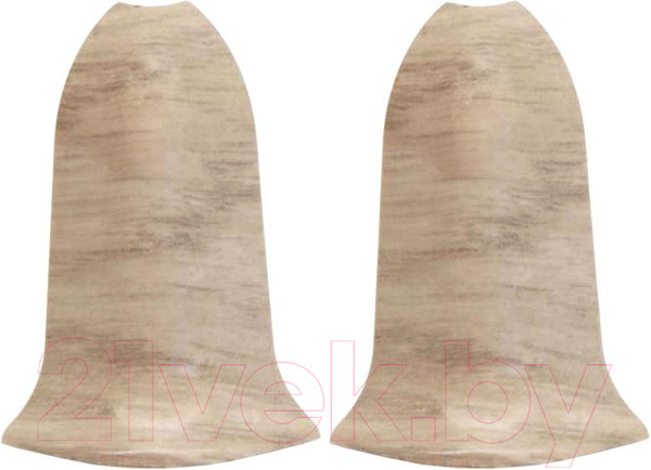 Изображение товара Уголок для плинтуса Wimar 853 наружный 58мм (2шт, дуб супрема, блистер)