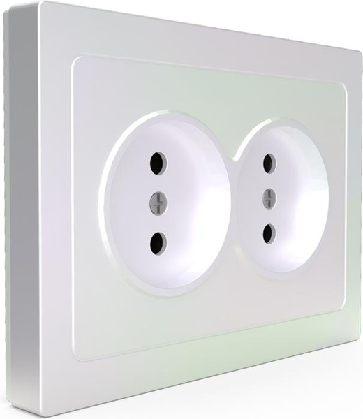 Изображение товара Розетка Tokov Electric Pixel TKE-PX-R2F-C04 (перламутровый)