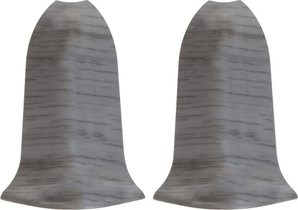 Изображение товара Уголок для плинтуса Wimar 855 наружный 58мм (2шт, серебристый жемчуг, блистер)