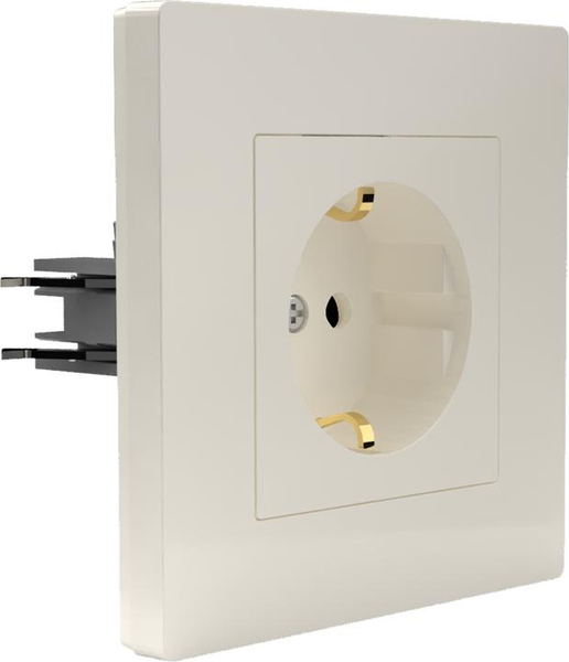 Изображение товара Розетка Tokov Electric TKE-PX-R1FZSF-C02 (бежевый)