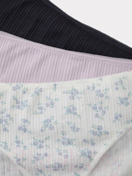 Изображение товара Комплект женских трусов Mark Formelle 412550-3 (р.94, цветочки на молочном)