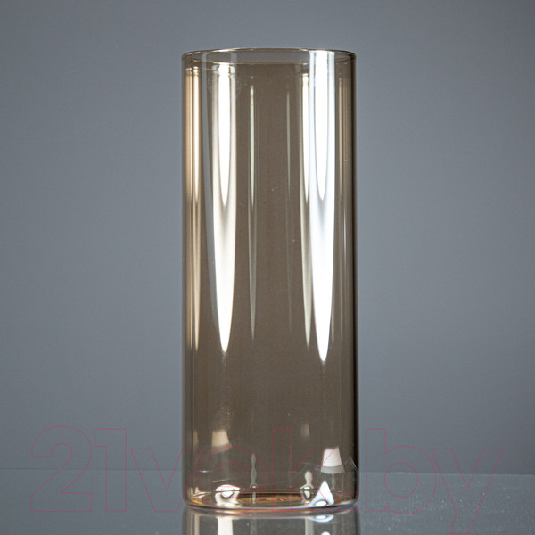 Изображение товара Ваза Элетех Тубо 8x20 / 4840900078 (янтарный)