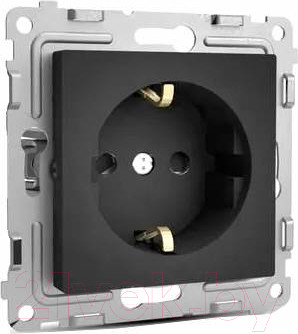Изображение товара Розетка Tokov Electric Pixel TKE-PX-R1ZSF-C14 (карбон)
