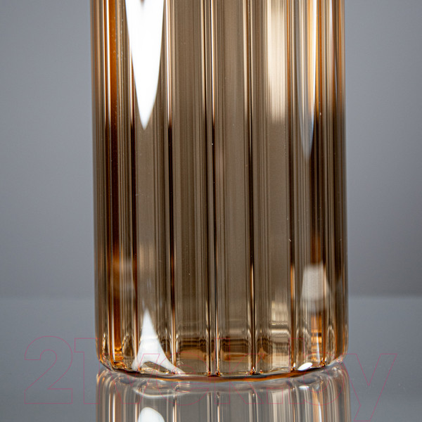 Изображение товара Ваза Элетех Тубо 8x20 / 4840900079 (рифленый янтарный)