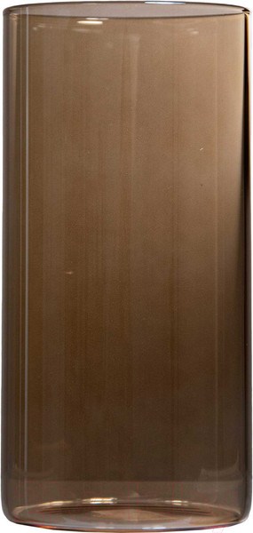 Изображение товара Ваза Элетех Тубо 10x20 / 4840900094 (янтарный)