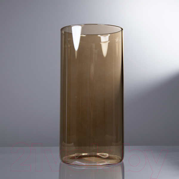 Изображение товара Ваза Элетех Тубо 10x20 / 4840900094 (янтарный)